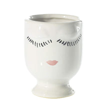 Load image into Gallery viewer, Celfie Closed Eyes Planter