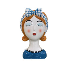 Load image into Gallery viewer, Girl With Headband Vase