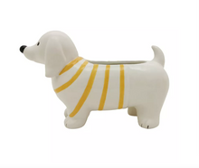 Load image into Gallery viewer, Dachshund Dog Planter