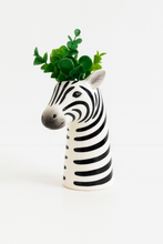 Load image into Gallery viewer, Zebra Vase Planter Pot