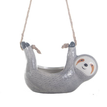 Load image into Gallery viewer, Ceramic Sloth Planters Collection