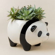 Load image into Gallery viewer, Large Panda Planter Pot