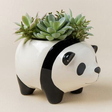 Large Panda Planter Pot