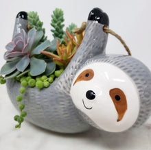 Load image into Gallery viewer, Sloth Planter Pot