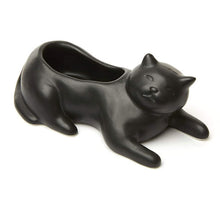 Load image into Gallery viewer, Cosmo the Cat Black Cat Planter Pot for Succulents, Cactus or Air plants!
