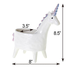 Load image into Gallery viewer, Unicorn Planter Pot for Plants, Succulents or Cactus