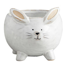 Load image into Gallery viewer, Ceramic Bunny Planter Pot
