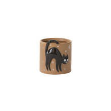 Load image into Gallery viewer, Halloween Black Cat Planter
