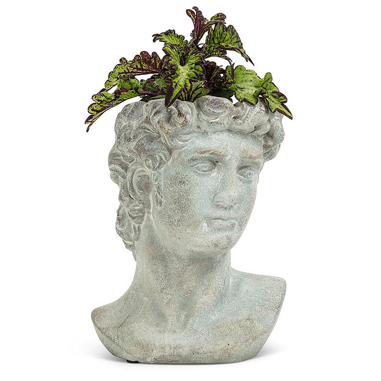 David Head Bust deals Planter