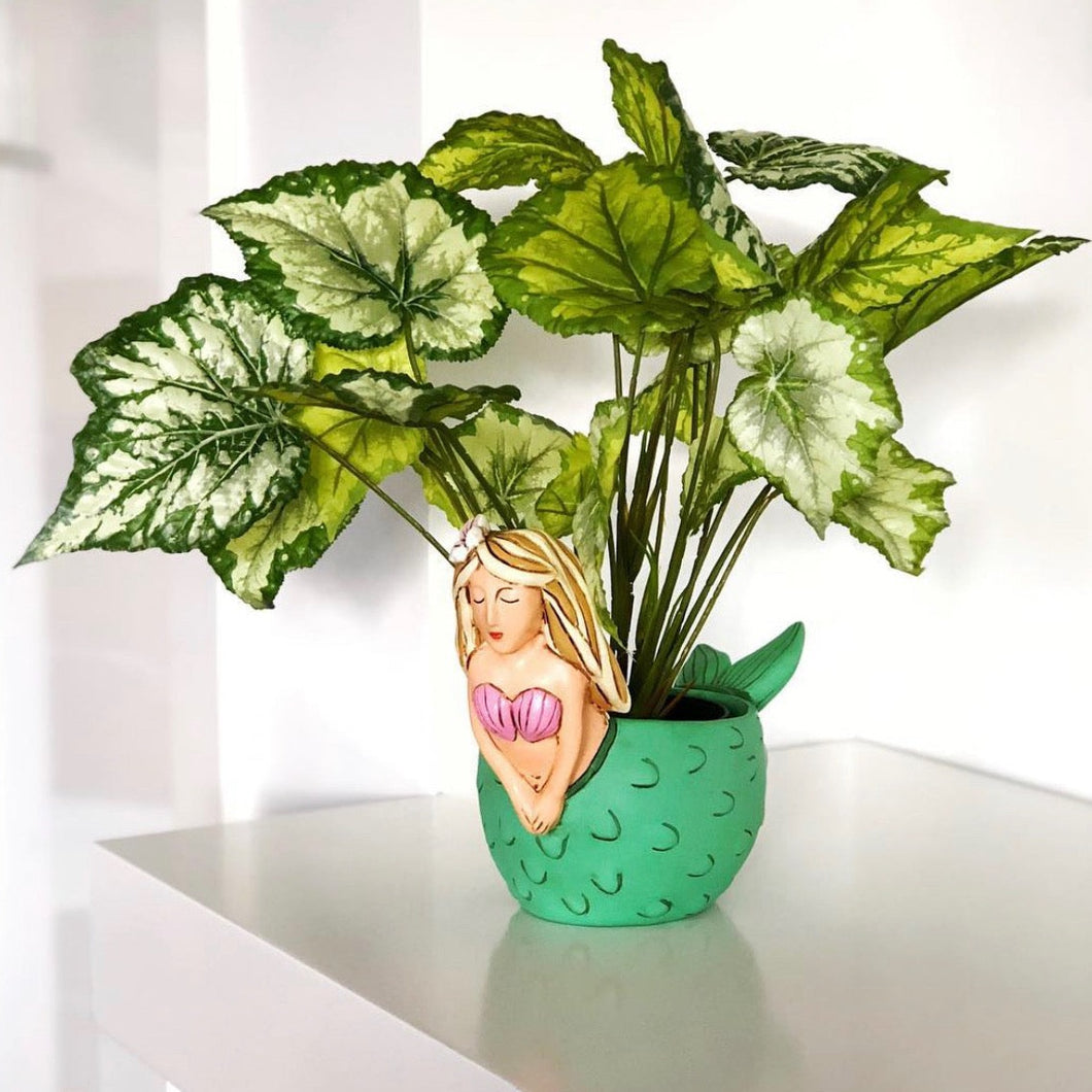 Beautiful Mermaid Planter Pot for Succulents & House Plants