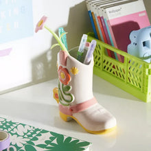 Load image into Gallery viewer, Pink Cowboy Boot Planter
