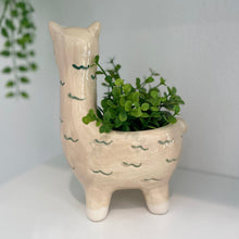 Load image into Gallery viewer, Ceramic Llama Planter 
