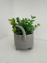 Load image into Gallery viewer, Grey Cat Planter Pot for Succulents &amp; Plants
