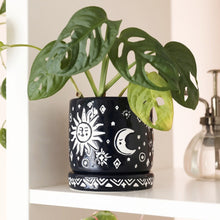 Load image into Gallery viewer, Moon Phases Planter Pot
