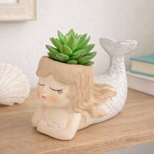Load image into Gallery viewer, Little Mermaid Planter
