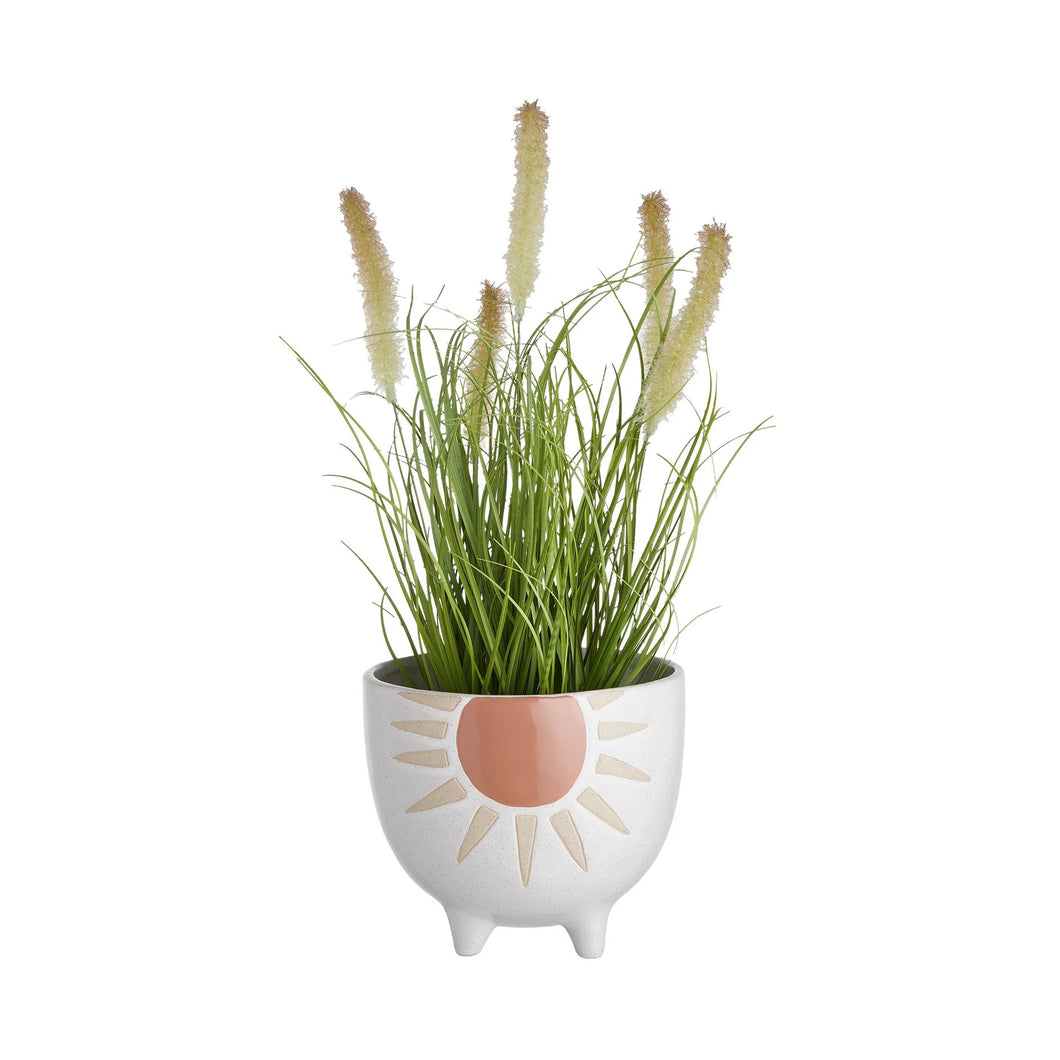 Large Sun Planter Pot