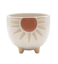 Load image into Gallery viewer, Large Sun Planter Pot
