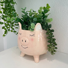 Load image into Gallery viewer, Pink Pig Planter
