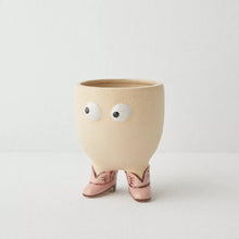 Load image into Gallery viewer, Googly Eyes Face Planter Pot
