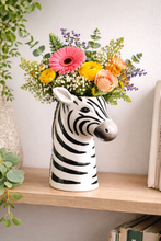 Load image into Gallery viewer, Zebra Vase Planter Pot
