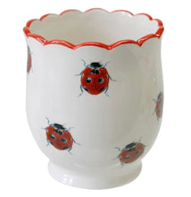 Load image into Gallery viewer, Ladybug Planter Pot
