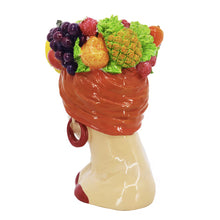 Load image into Gallery viewer, Lady with Fruit Hat Planter Pot
