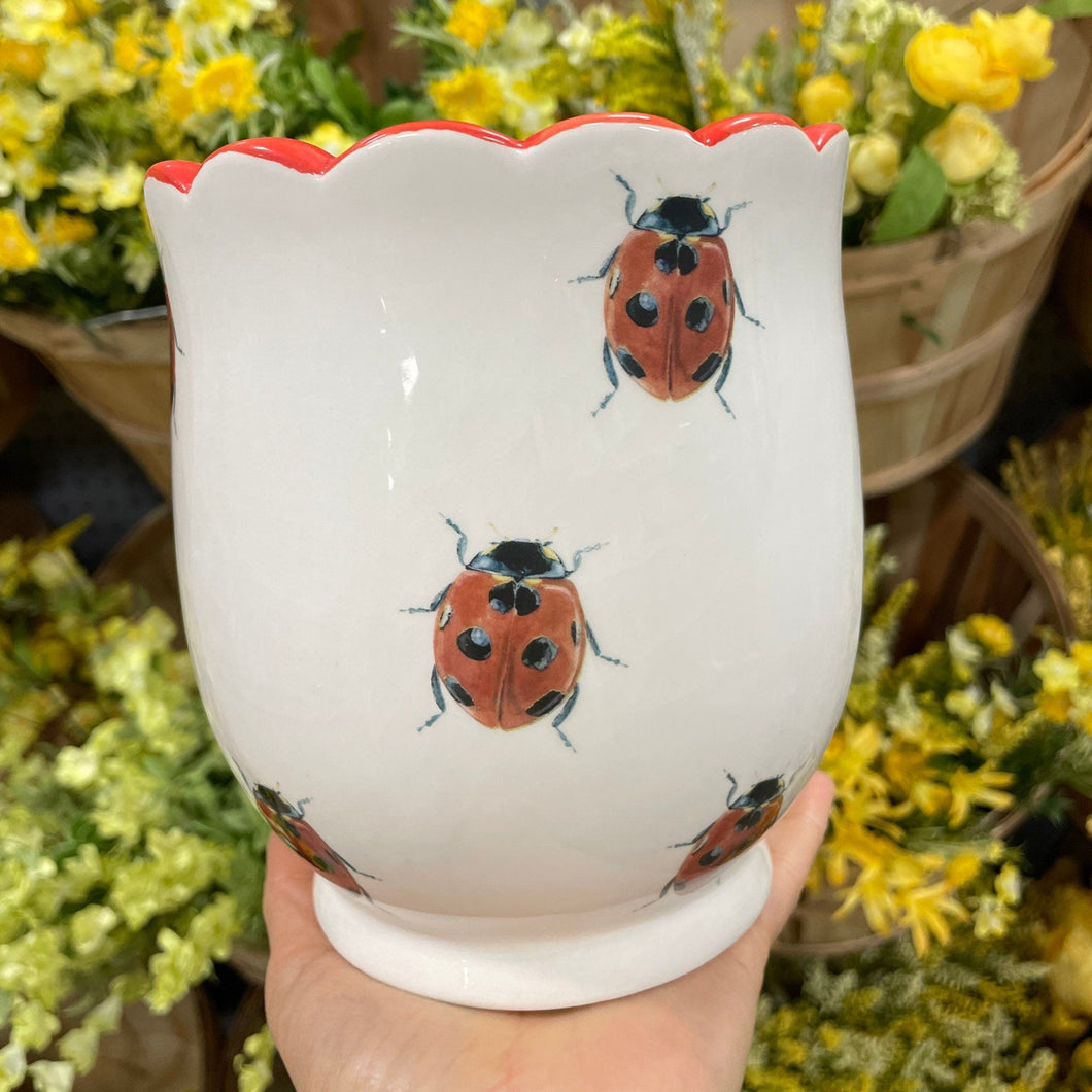 Ladybug Planter Pot