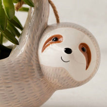 Load image into Gallery viewer, Best Sloth Hanging Planter
