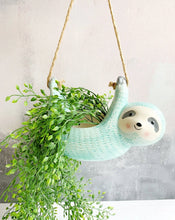 Load image into Gallery viewer, Hanging Sloth Planter
