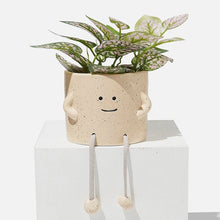 Load image into Gallery viewer, Sitting Planter with Dangling Legs

